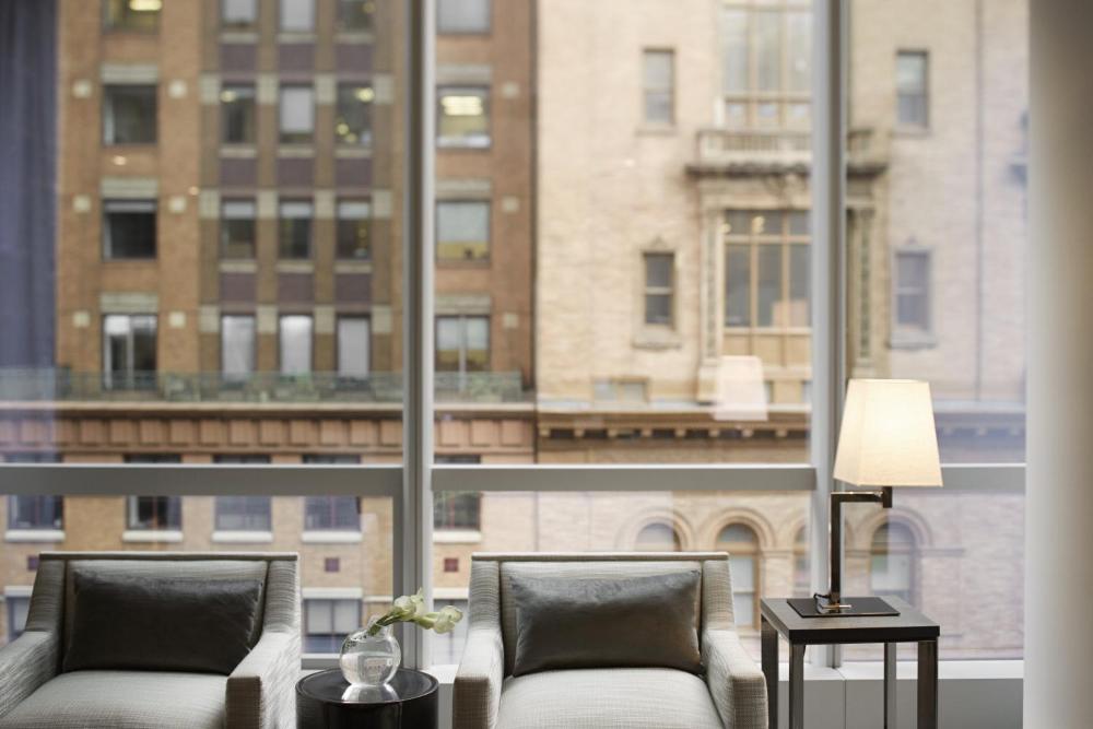 One-Bedroom Suite with City View interior